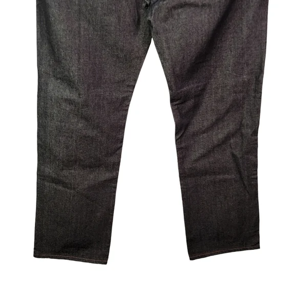 Phat Farm Vintage Y2K Baggy Wide Leg Hip Hop Black Wash Denim Jeans Men's 40x34